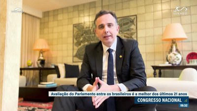 Pacheco comemora melhoria na avaliação do Congresso entre os brasileiros