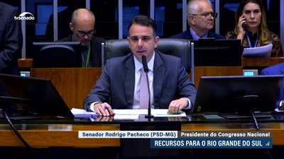 Congresso aprova projetos para facilitar liberação de recursos para socorro ao Rio Grande do Sul